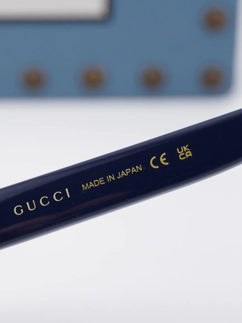 Gucci GG0926S 002 Square Sunglasses - Havana / Blue